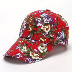 Peony Flower Baseball Cap Sun Hat for Women