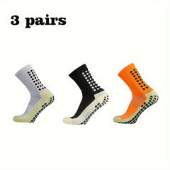 Non Slip Football Socks Crew Grip Socks For Men And Women