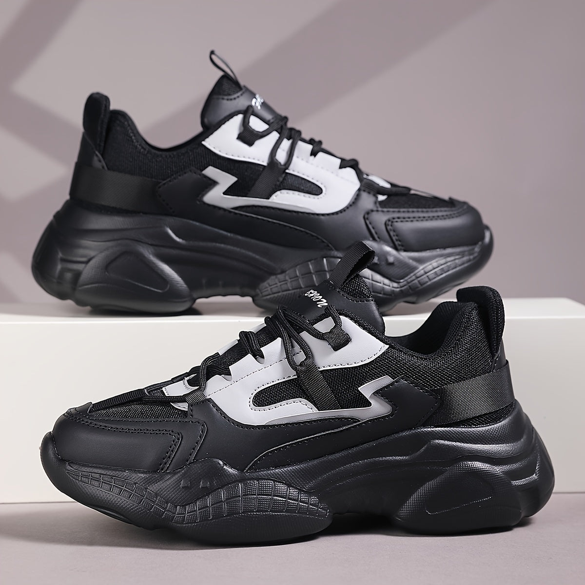 Women's Thick-soled Comfortable Casual Sports Shoes for Outdoor Running