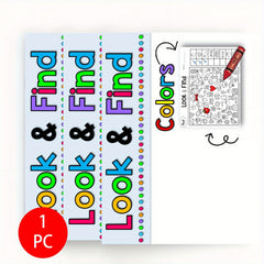 Interactive Focus Training Book for Fun Education