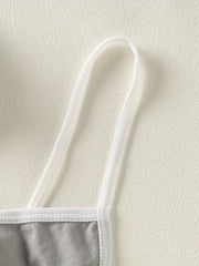 Letter Print Bra & Panties Lingerie Set