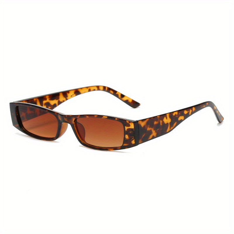Y2K Rectangle Sunglasses Retro UV400 Sun Glasses