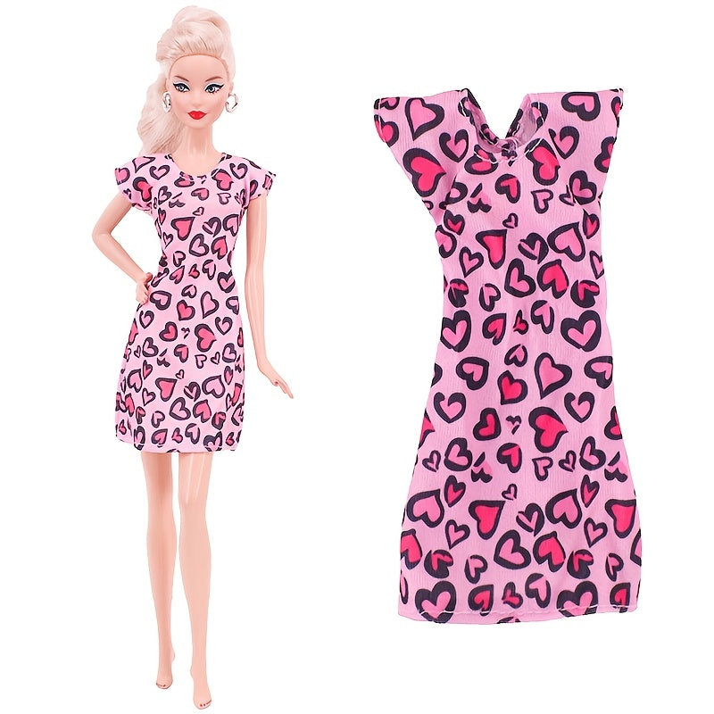 30 Cm 11 8'' Girls Doll Girls Toy Dressed Up Dress Casual Dress Children