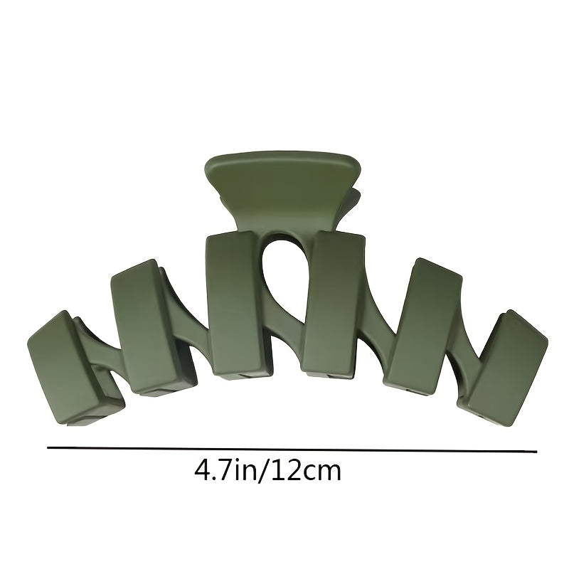 Matte Hair Claw Clips for Thick Hair - Strong Hold Banana Hair Claw