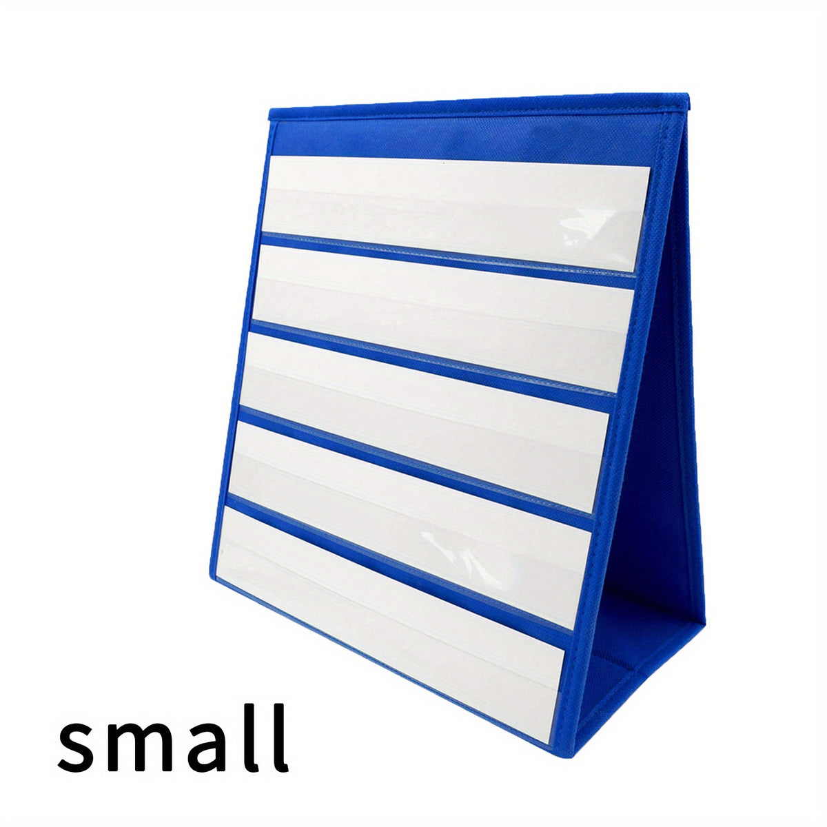 Desktop Pocket Chart Self Standing Triangle Tabletop Chart
