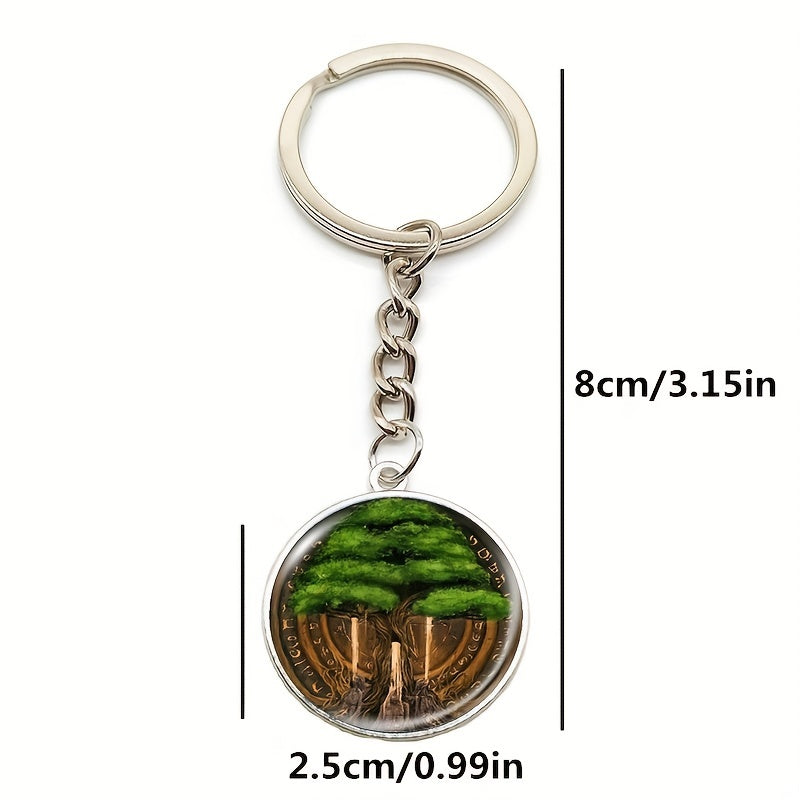 Tree of Life Keychain Customizable Key Ring Gift for Mom