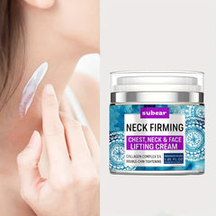 Neck Firming Cream Double Chin Reducer Retinol Collagen Hyaluronic Acid