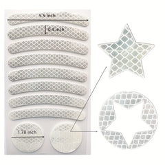 Reflective Stickers for Car Wheel Hub and Tire Rim - Enhance Roadway Safety