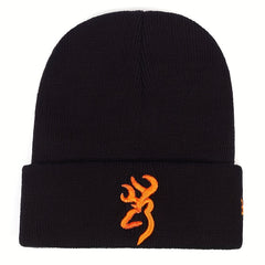 Men's Justice Alphabet Knitted Hat