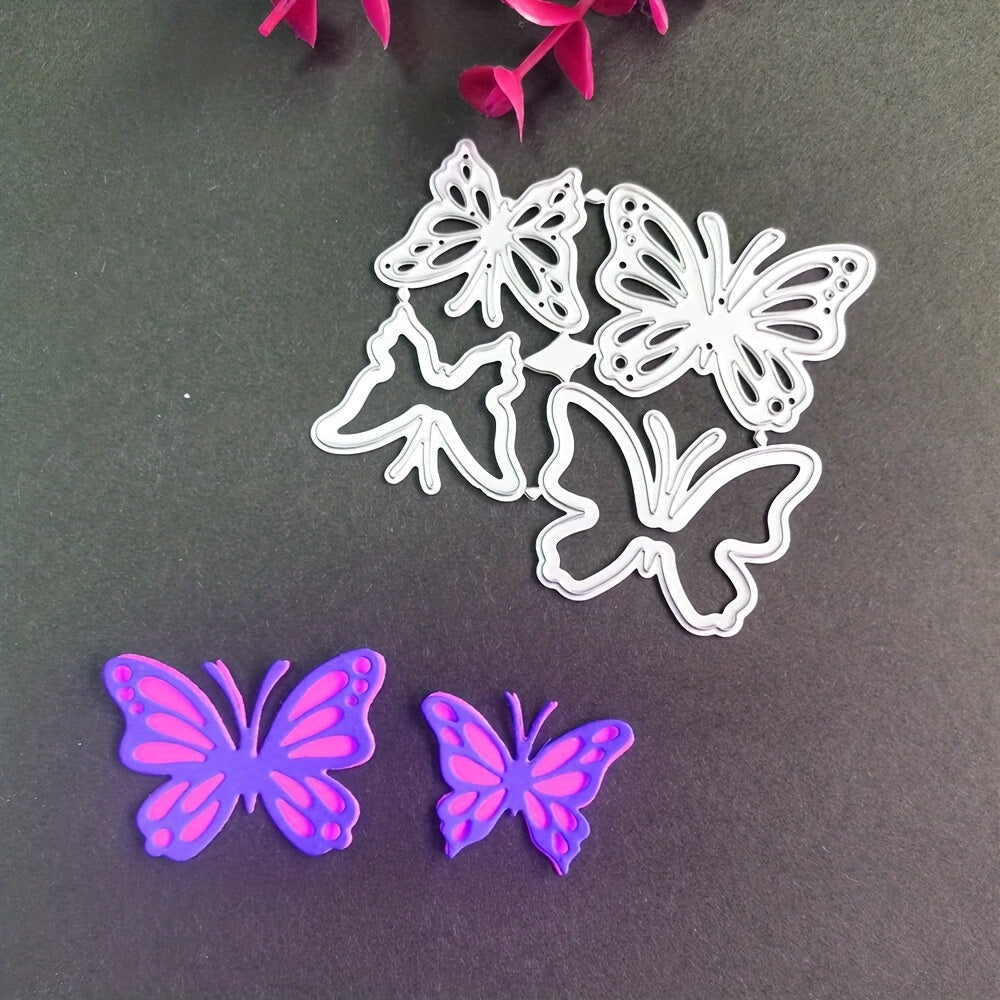 Butterflies Metal Cutting Dies Stencils for DIY Crafts Template Frame Paper