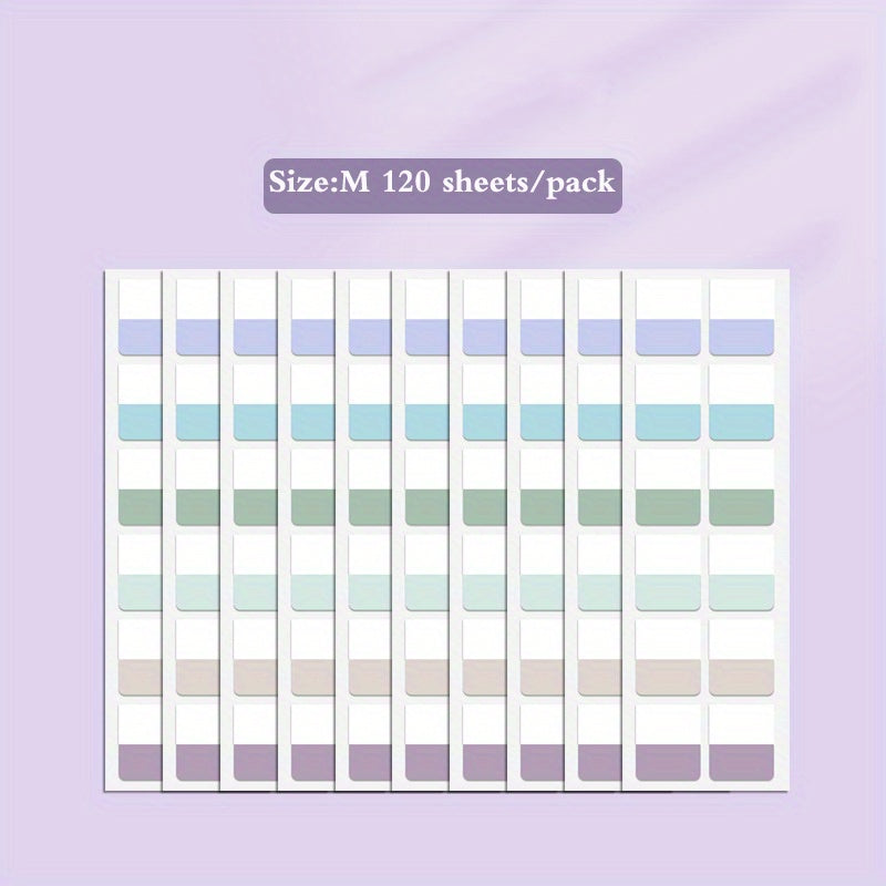 Pack of 240 Adhesive Index Tabs for Notebooks
