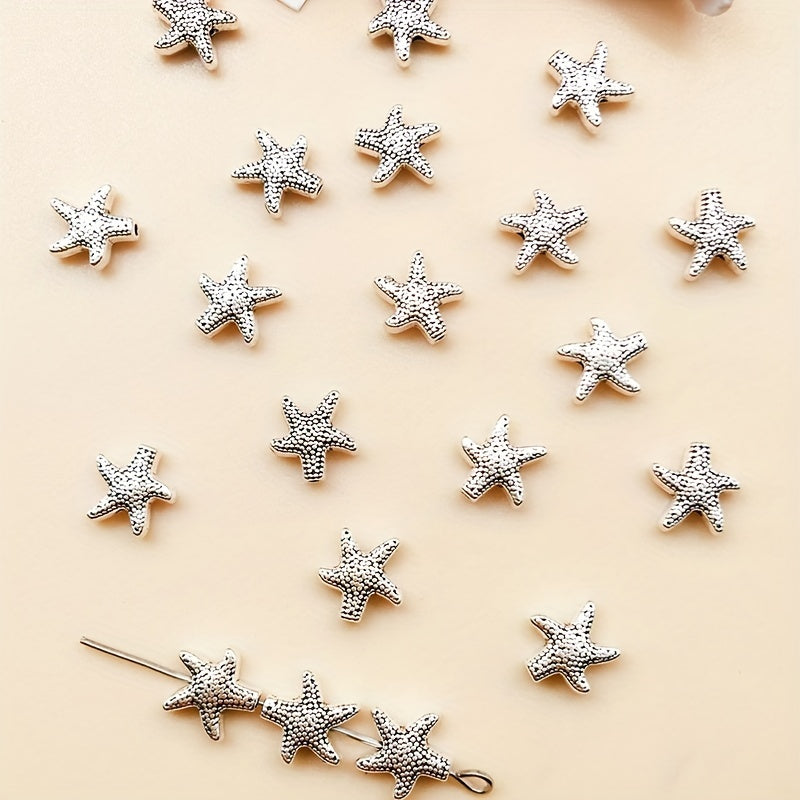 20pcs Antique Silver Animal Shape Metal Loose Beads for DIY Bracelet Necklace