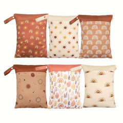 Waterproof Reusable Wet Bag Wet Dry Bags For Baby Cloth Diapers