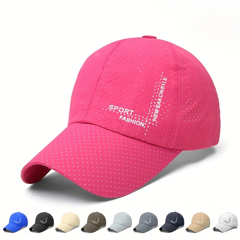 Unisex Sunshade Quick-drying Baseball Cap For Outdoor Sport