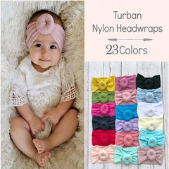 Baby Girl Nylon Headband Soft & Breathable Hair Accessory