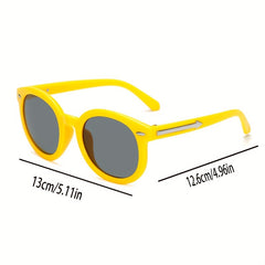 Kids Round Sunglasses UV Protection Outdoor Party Accessory