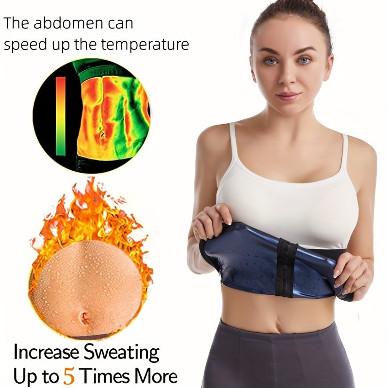 Zipper Waist Trainer Tummy Control Girdle Belt