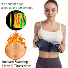 Zipper Waist Trainer Tummy Control Girdle Belt