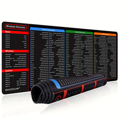 Windows Shortcut Key Mouse Pad 70x30x0.27 Inch