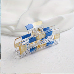 Transparent Hair Claw Large Shark Claw Ponytail Holder Hair Accessory