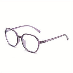 Polygonal Anti Light Presbyopia Glasses For Men Women