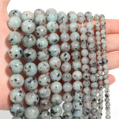 Strand Stone Beads 6 8 10mm DIY Bracelet Necklace Accessories