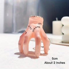 Wednesday Character Keychain - Spooky Touch for Your Keys