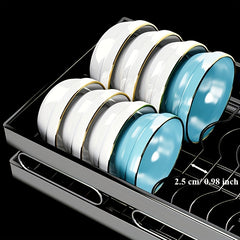 Double Layer Kitchen Sink Storage Rack Dish Rack Carbon Steel Material