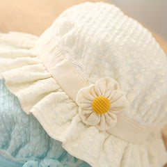 Princess Hats Wide Brim Fisherman Hat for Baby Girls