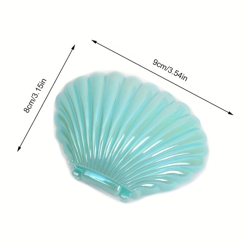 Colorful Plastic Seashell Candy Box for Wedding Favors