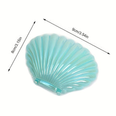 Colorful Plastic Seashell Candy Box for Wedding Favors
