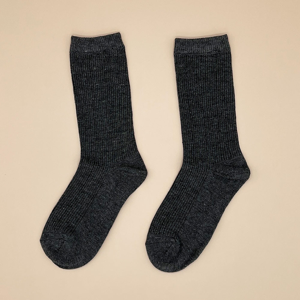 3 Pairs Basic Mid Tube Socks Unisex