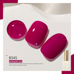 8 Colors Macaroon Candy Gel Nail Polish Pink Green Yellow Jelly Gel Polish