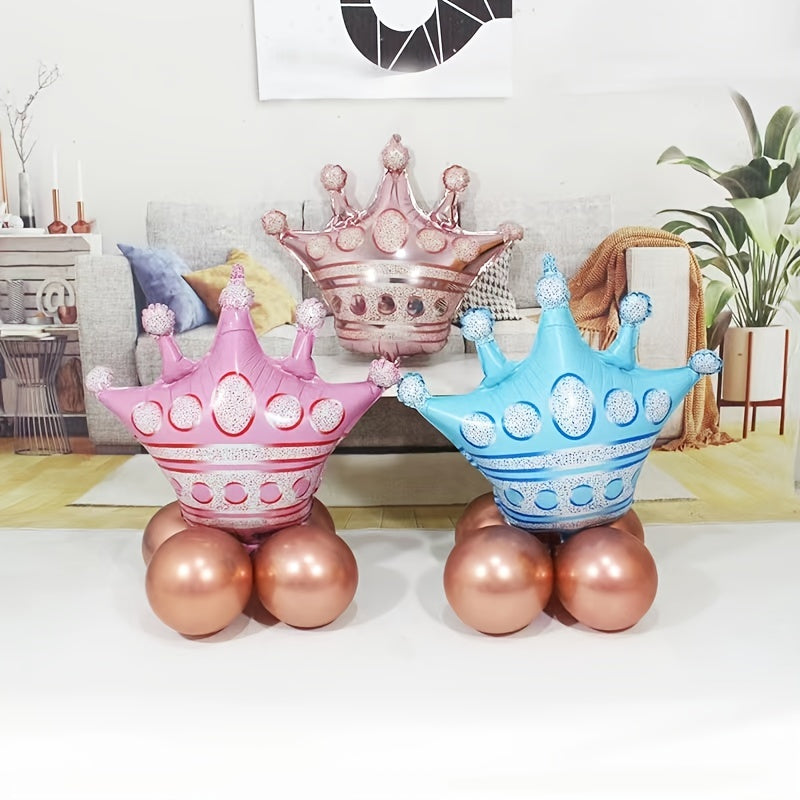 Golden Crown Aluminum Film Balloon Wedding Birthday Party Decoration