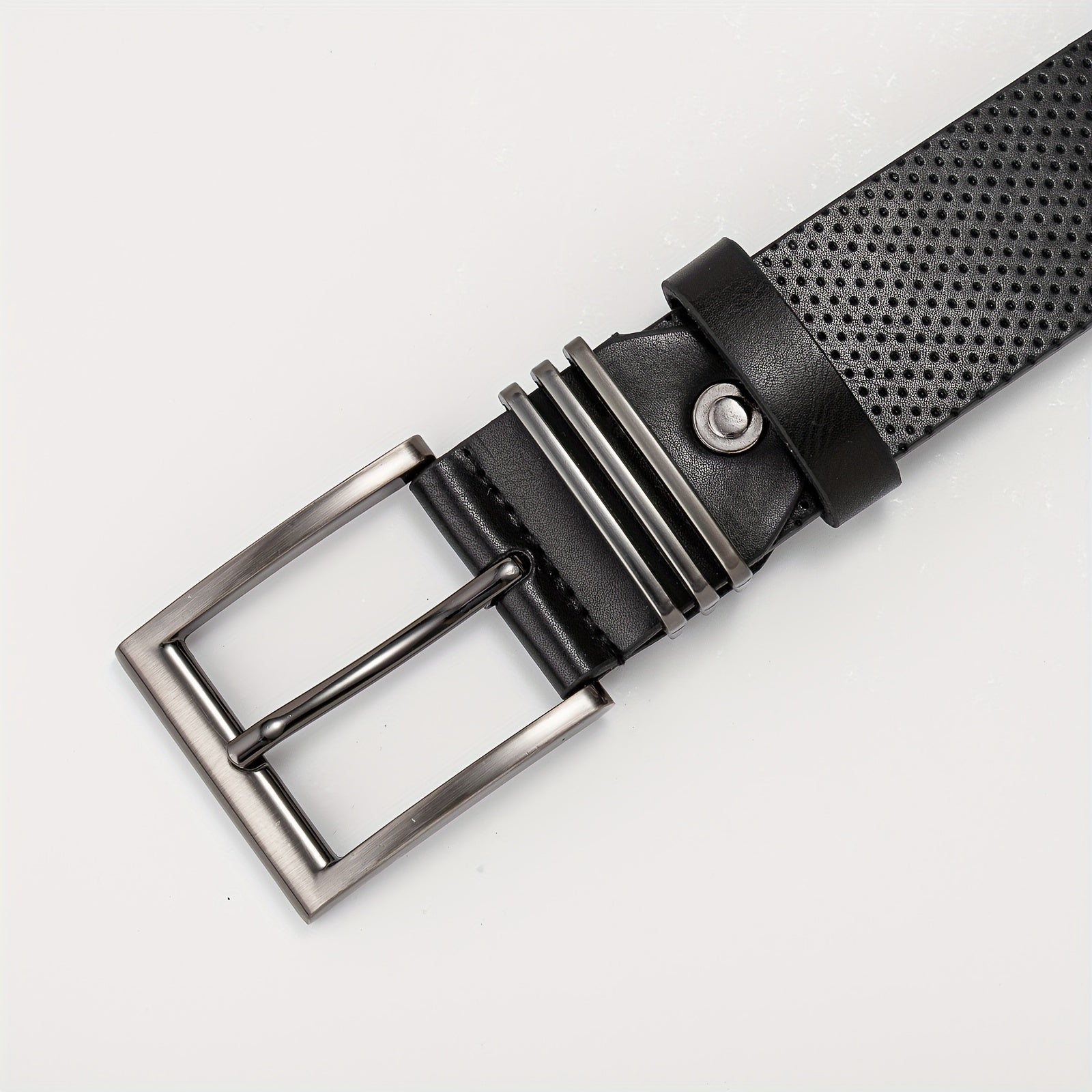 Starry Sky Metal Ring Men's Belt