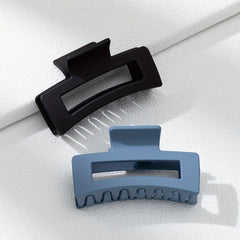 Matte Square Hair Claw Nonslip Shark Claw For Women Girls