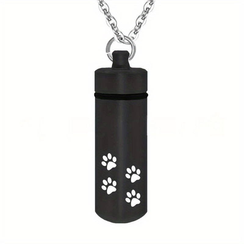 Pet Memorial Cremation Necklace for Dog Ashes