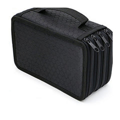 4-Layer Anti-Fall Sketch Pencil Bag, Large Capacity Stationery Box