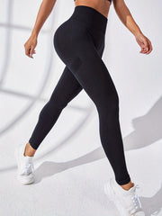 Solid Fitness Gym Sport Leggings High Waist Yoga Workout Running Tight Pants