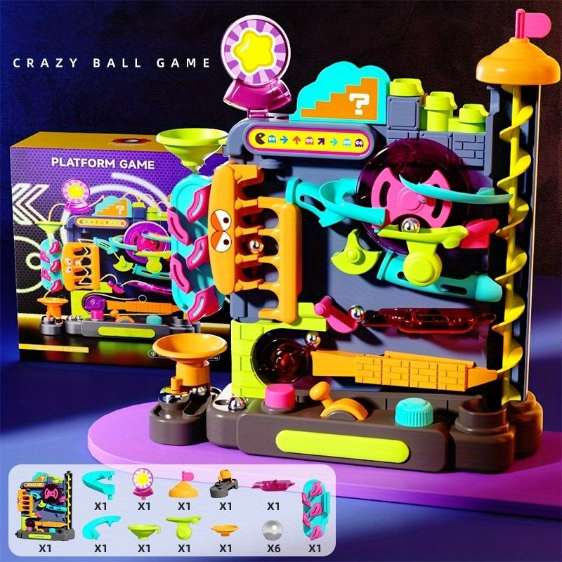 Marble Run Maze Adventure Toy for Kids - Creative Thinking Training