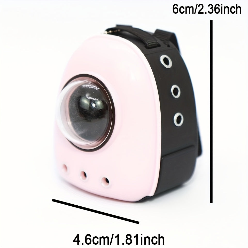 Mini Cat Bag Simulation Mini Cat Model Pet Space Bag Doll House Accessories