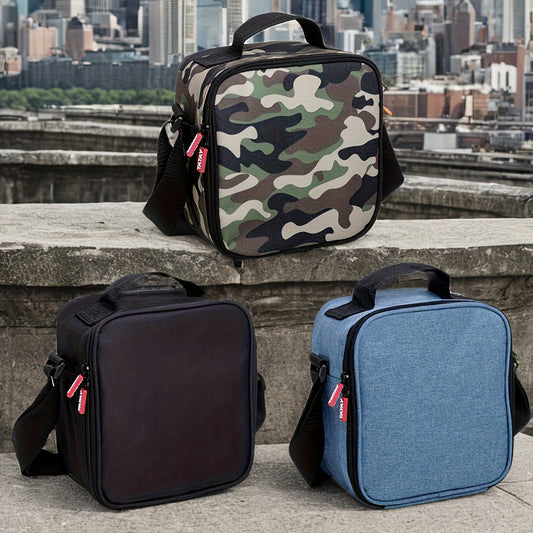 Insulated Lunch Bag with Shoulder Strap Leak Proof Large Capacity Picnic Cooler