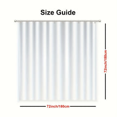 Pink Stripe Shower Curtain Waterproof Mildew Proof Bathroom Decor