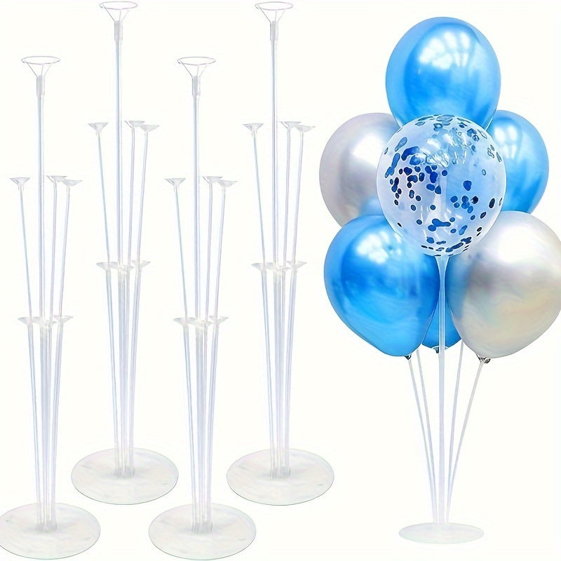 Balloon Stand Kit 7 Sets Balloon Sticks With Base