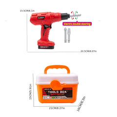 Children's Toolbox Set Toy for Baby Repair Pretend Play