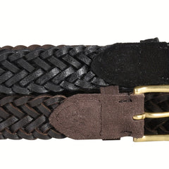  Braided Leather Belt for Women