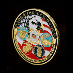1 Pack Souvenir Collection Gift Coin Gilt Art Seal Coins For Adults And Students