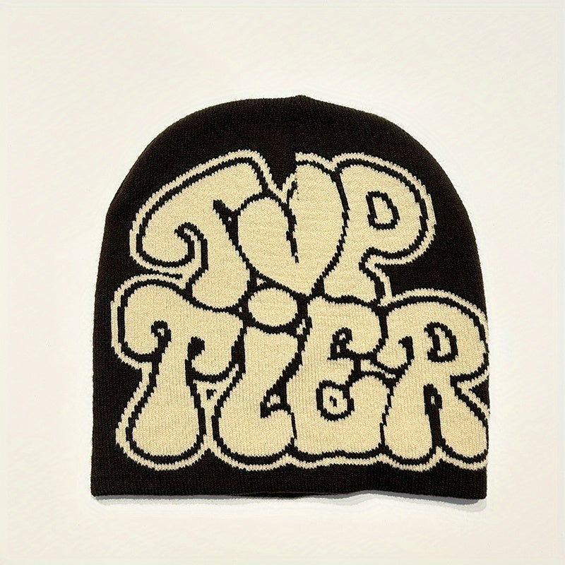 Fashionable Ear Protection Beanie Hat Winter Ski Cap