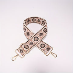 Vintage Pattern Wide Bag Strap Lightweight Adjustable All Match Strap