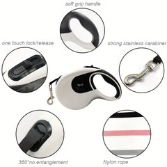 Retractable Pet Leash with Garbage Box - All Sizes
